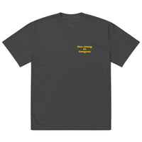 Pizza Shirt Oversized faded t-shirt