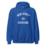 New Jersey vs Everyone Royal Blue Unisex Hoodie