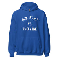 New Jersey vs Everyone Royal Blue Unisex Hoodie