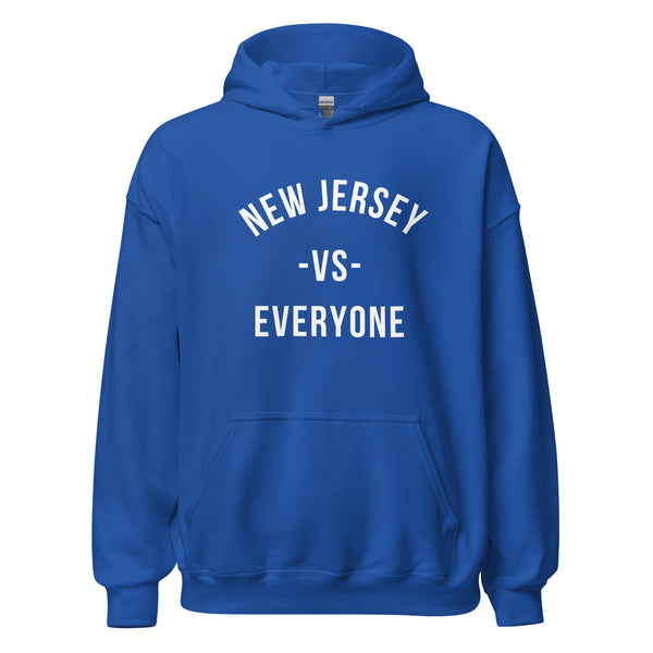 New Jersey vs Everyone Royal Blue Unisex Hoodie